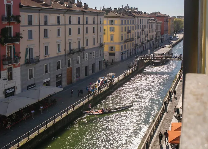 View Of The Navigli - Home In The Heart Of Milan - Wifi